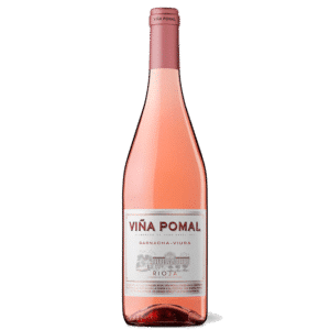Botella de vino rosado, Rioja, Viña Poma