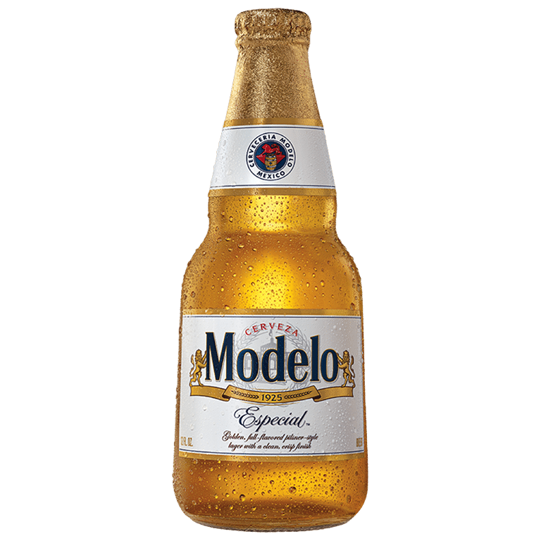 Botella de cerveza mejicana marca Modelo Especial