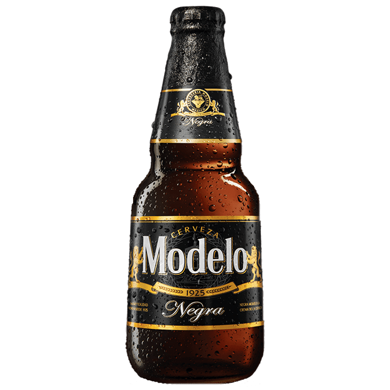Cerveza Negra mexicana Modelo, botella