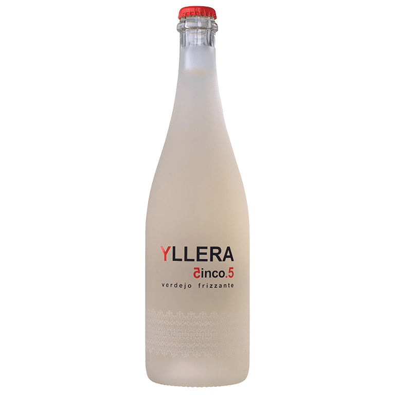 botella de vino blanco joven Yllera 5.5 Frizzante