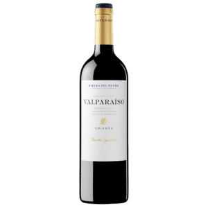 Botella vino Crianza Valparaiso